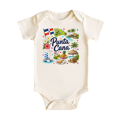 Punta Cana Baby Bodysuit for Boys Girls