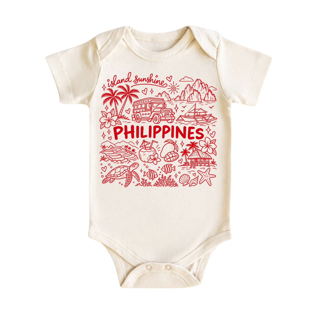 Philippines Illustration T-Shirt