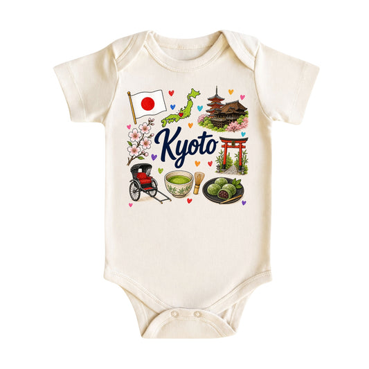Kyoto Baby Bodysuit for Boys Girls