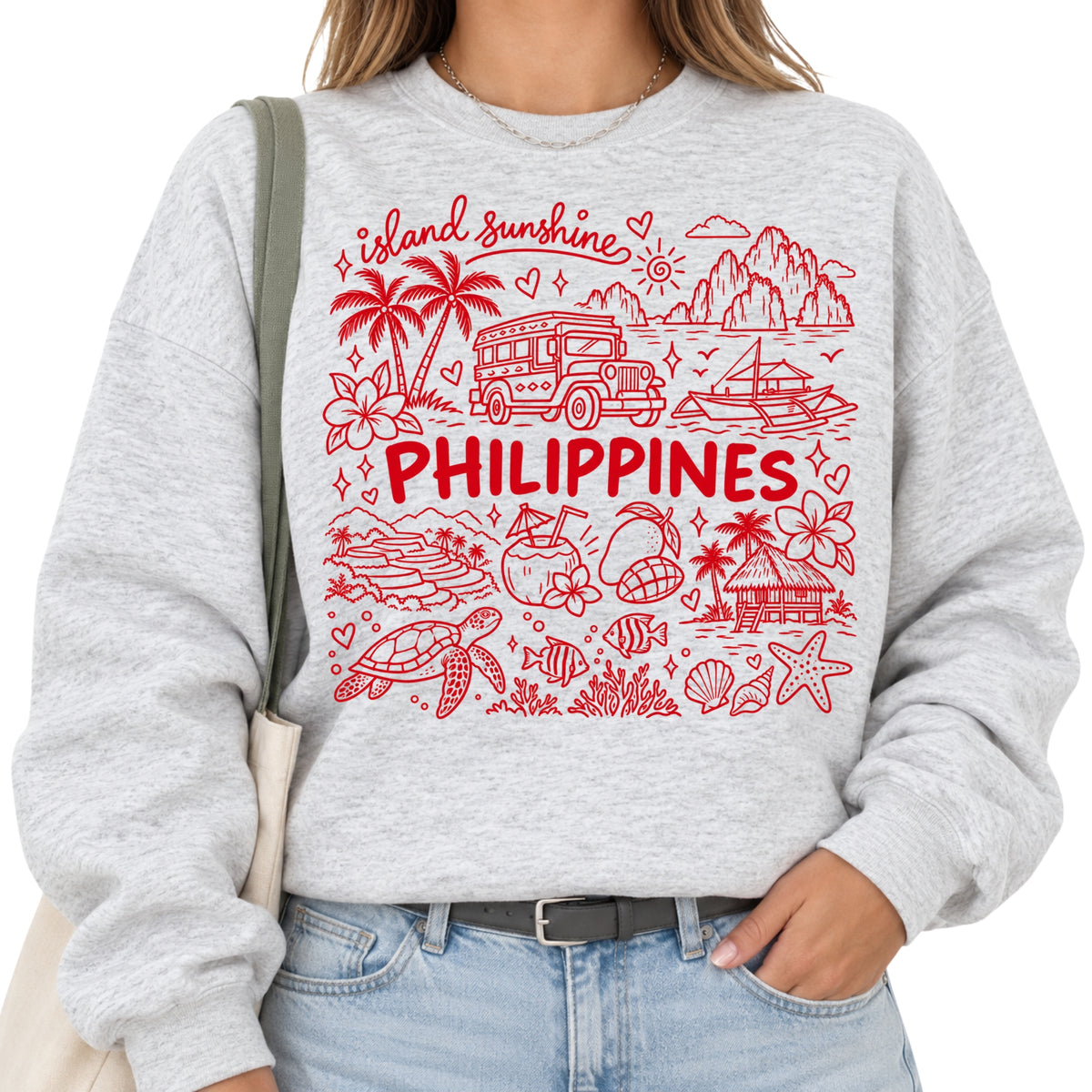 Philippines Illustration T-Shirt