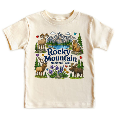 Rocky Mountain National Park Kids T-Shirt