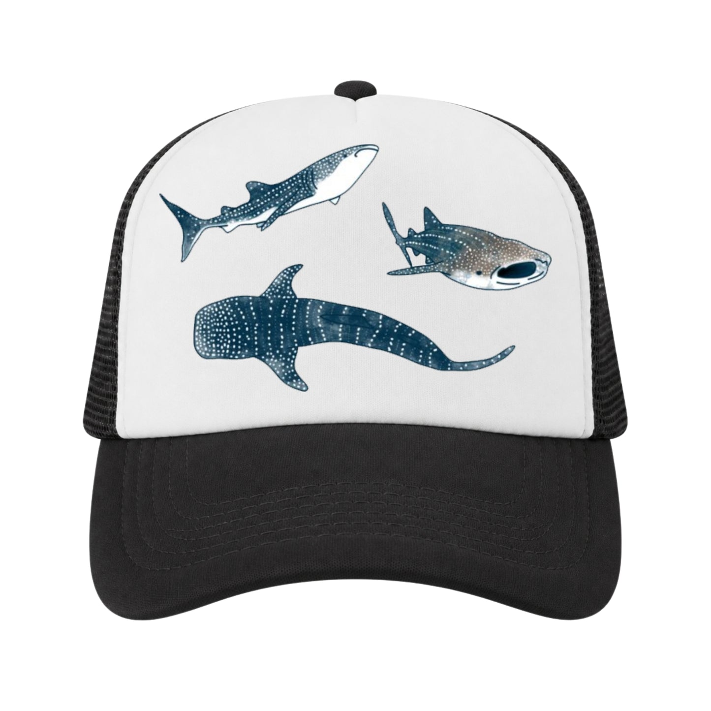 Whale Shark Trucker Hat for Kids, Girls Boys Ocean Lover Gift