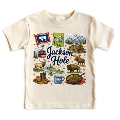 Jackson Hole Wyoming Baby Bodysuit for Boys Girls