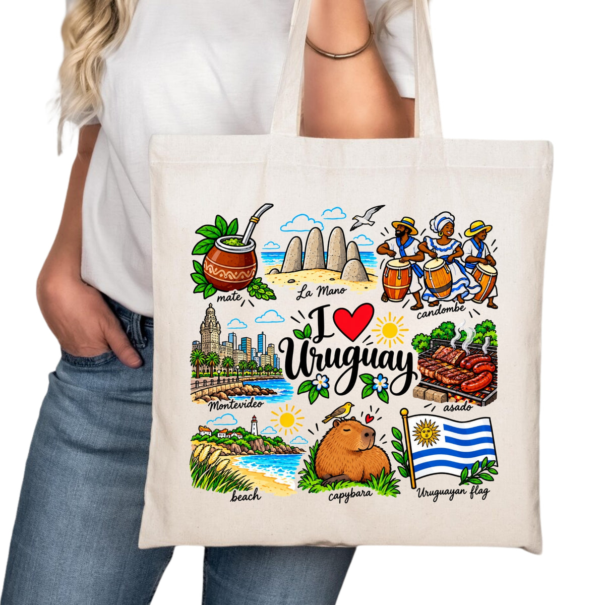 Uruguay Tote Bag