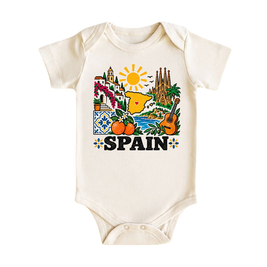 Spain Baby Bodysuit