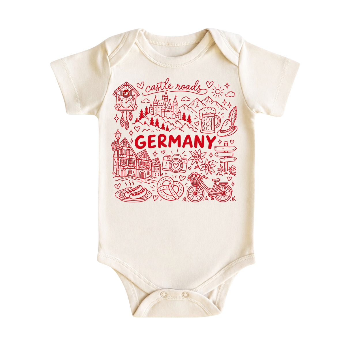 Germany Illustration T-Shirt