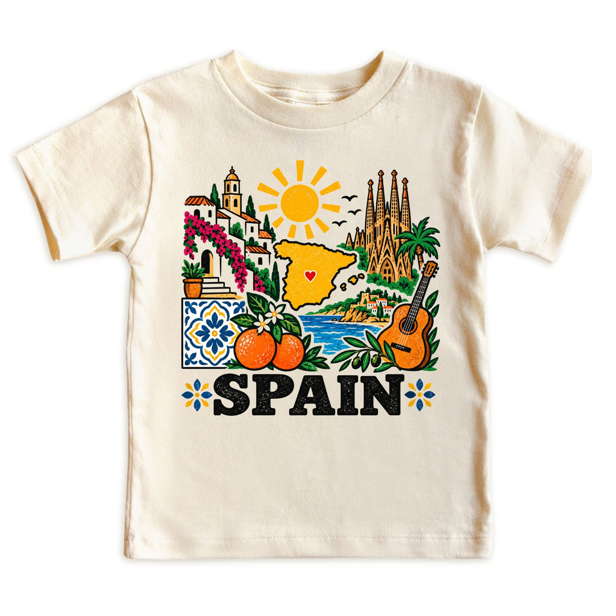 Spain Baby Bodysuit