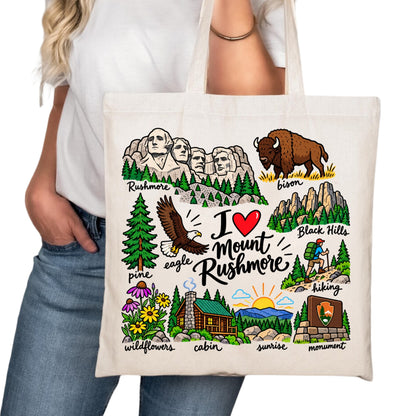 Mount Rushmore Tote Bag