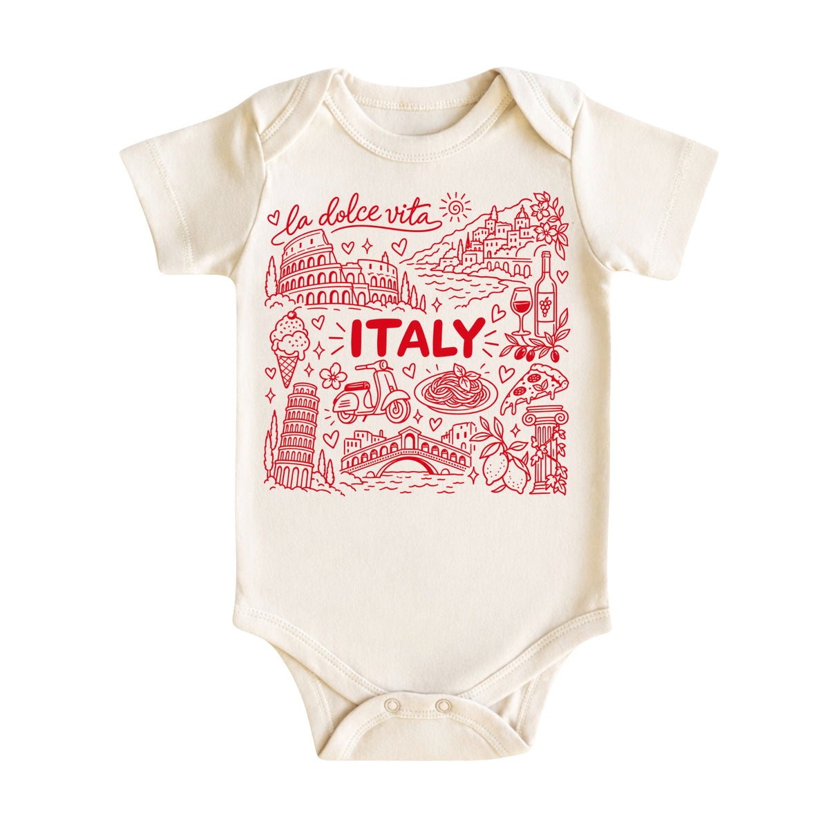 Italy Illustration T-Shirt