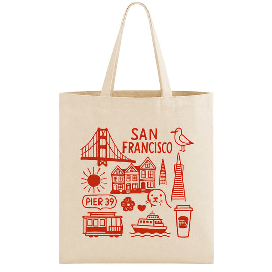 San Francisco Tote Bag