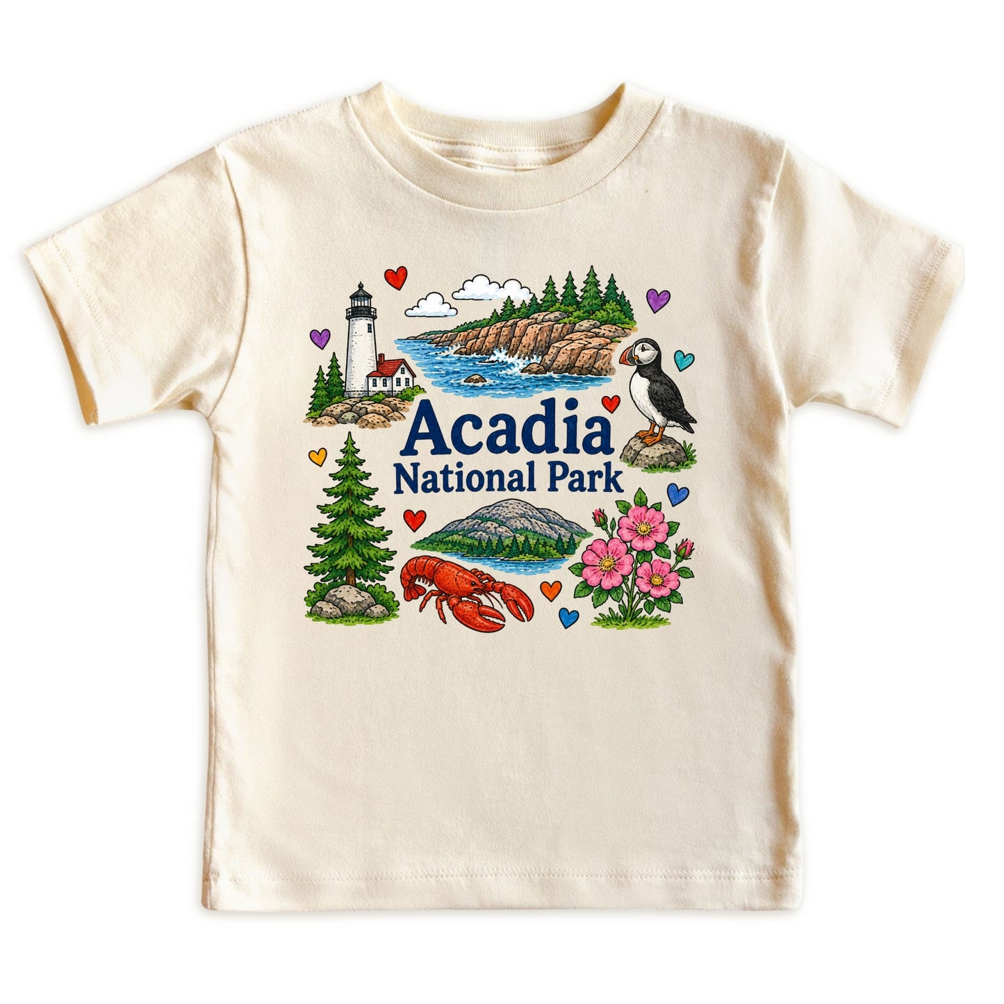 Acadia National Park Kids T-Shirt