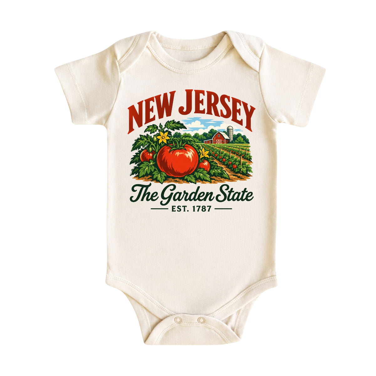 New Jersey Baby Bodysuit