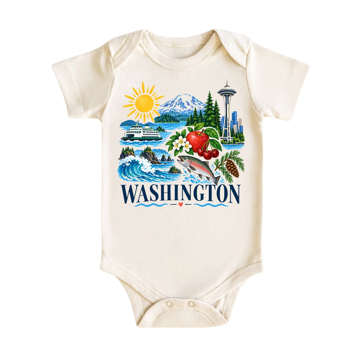 Washington Baby Bodysuit