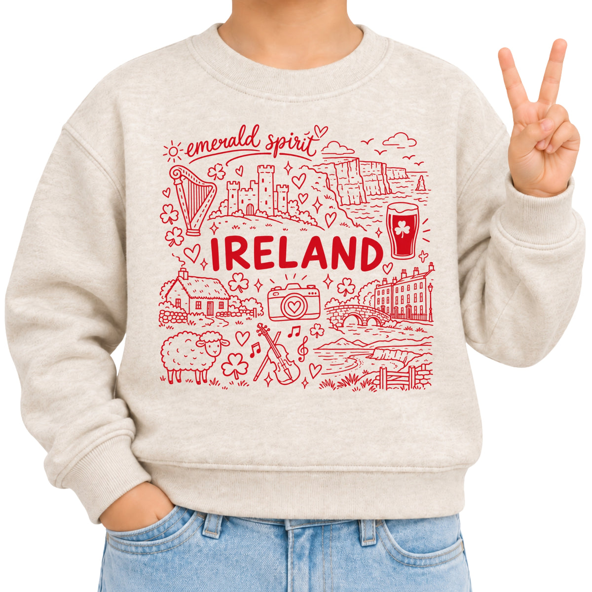 Ireland Illustration T-Shirt