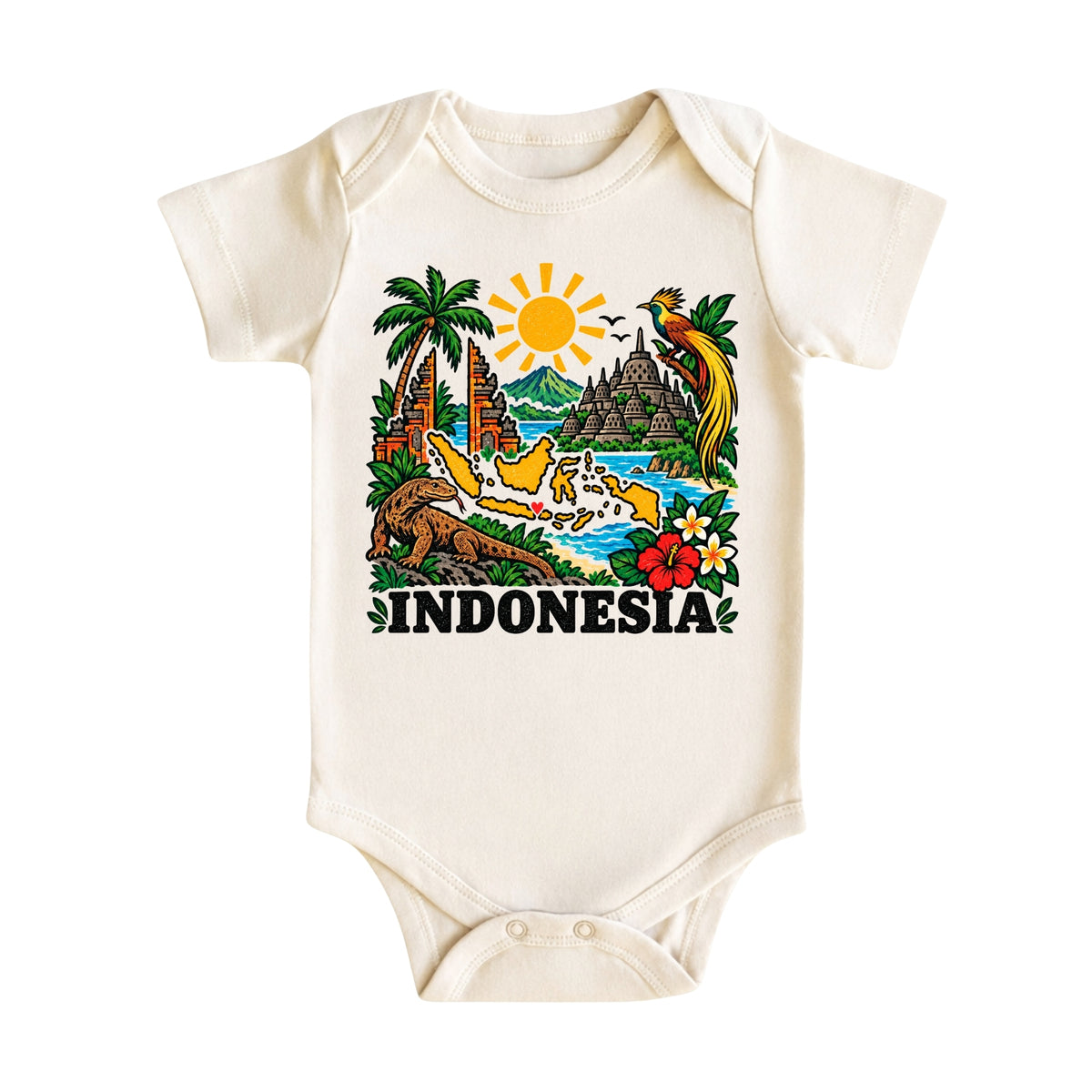 Indonesia Baby Bodysuit