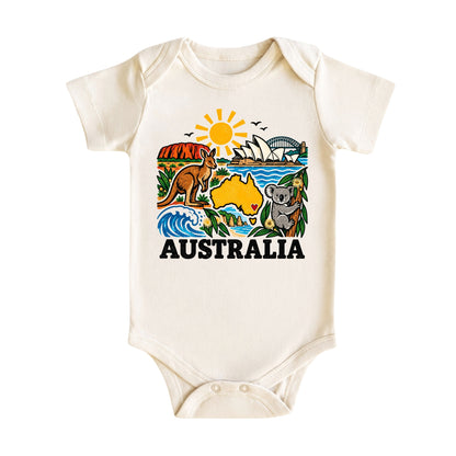 Australia Baby Bodysuit