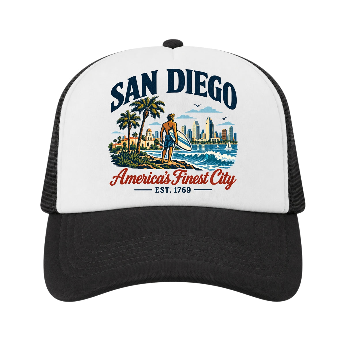 San Diego Kids Trucker Hat