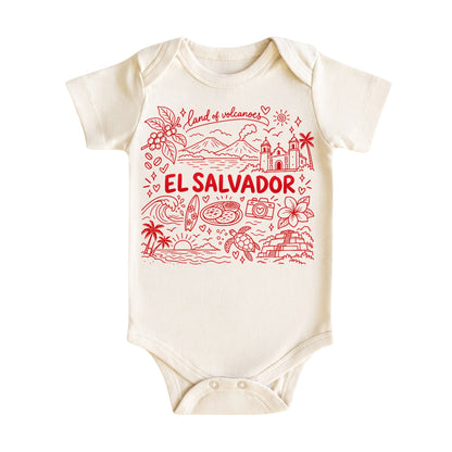El Salvador Illustration T-Shirt