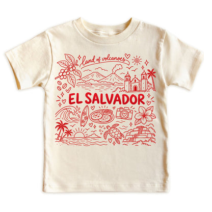El Salvador Illustration T-Shirt
