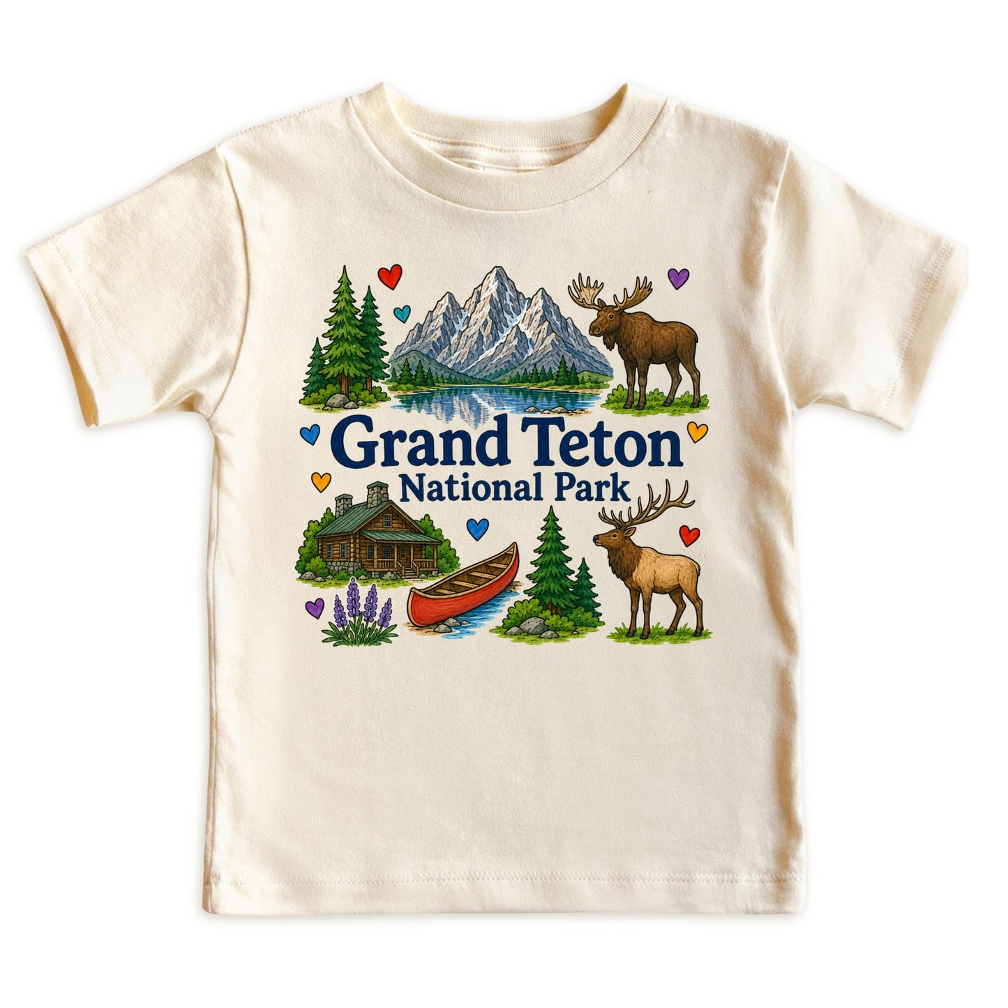 Grand Teton National Park Kids T-Shirt