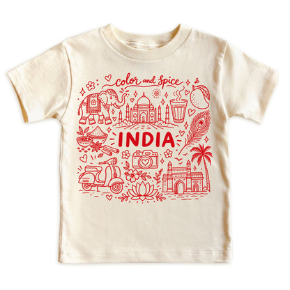 India Illustration T-Shirt