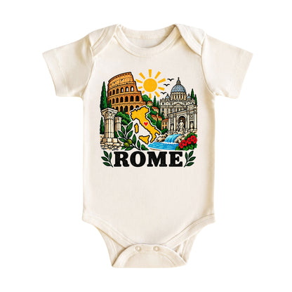 Rome Italy Baby Bodysuit