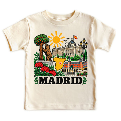 Madrid Spain Baby Bodysuit