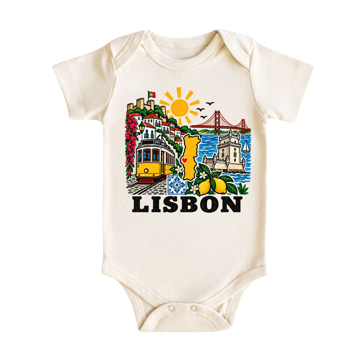 Lisbon Portugal Kids T-Shirt