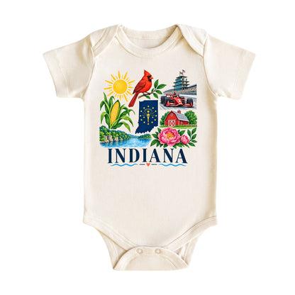 Indiana Baby Bodysuit