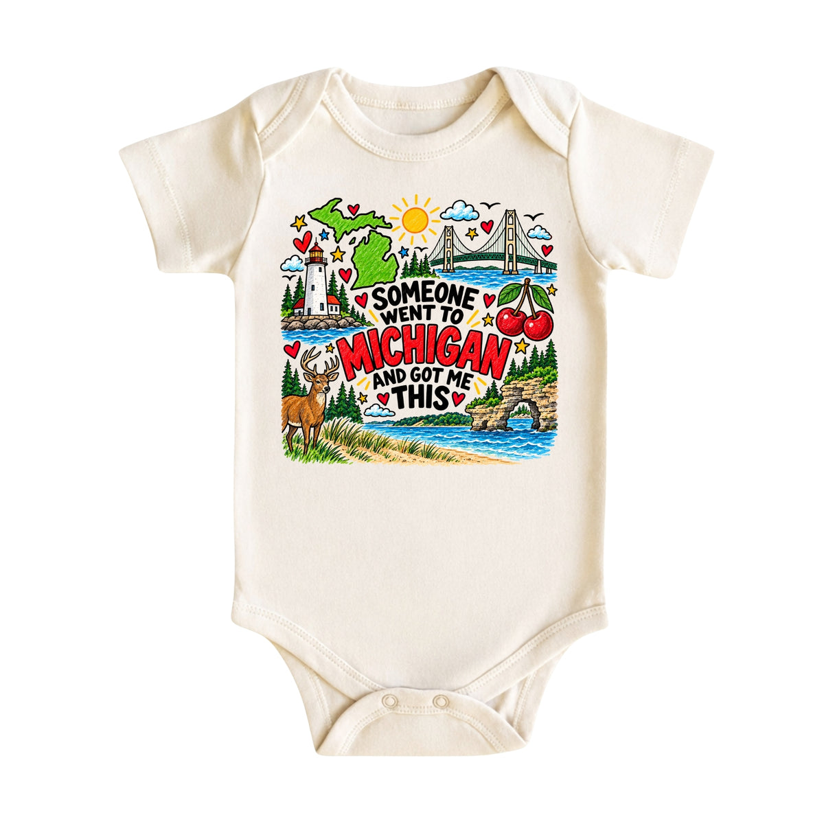 Michigan Kids Souvenir Tee