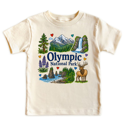 Olympic National Park Kids T-Shirt