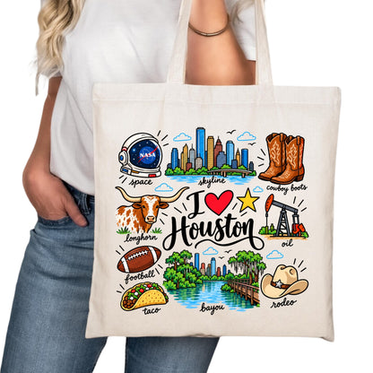 Houston Tote Bag