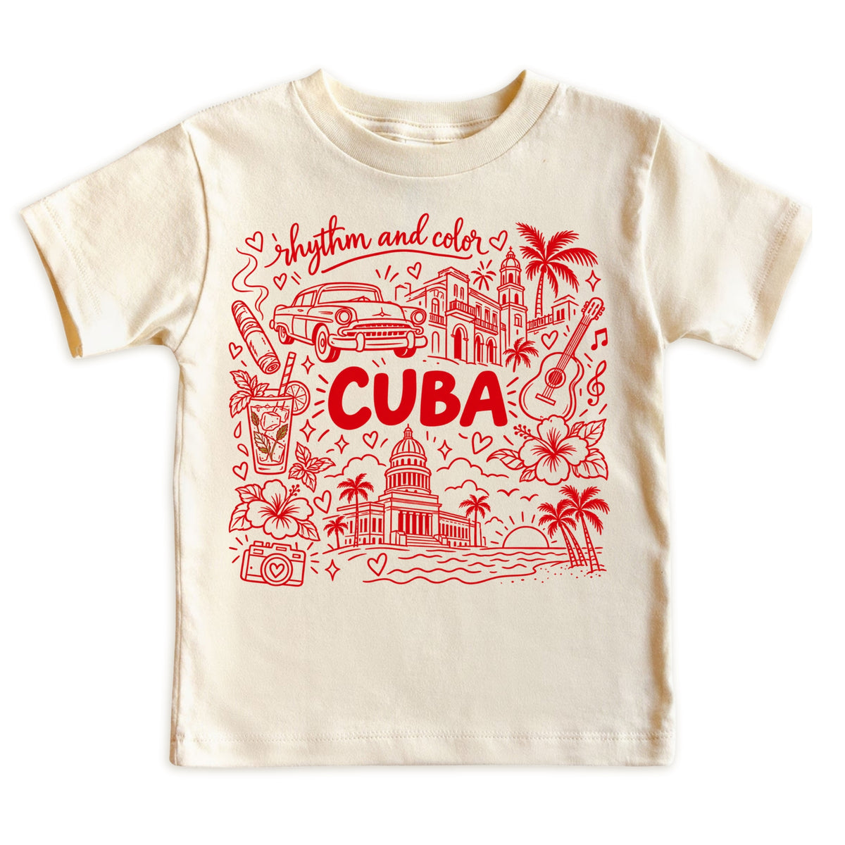 Cuba Illustration T-Shirt