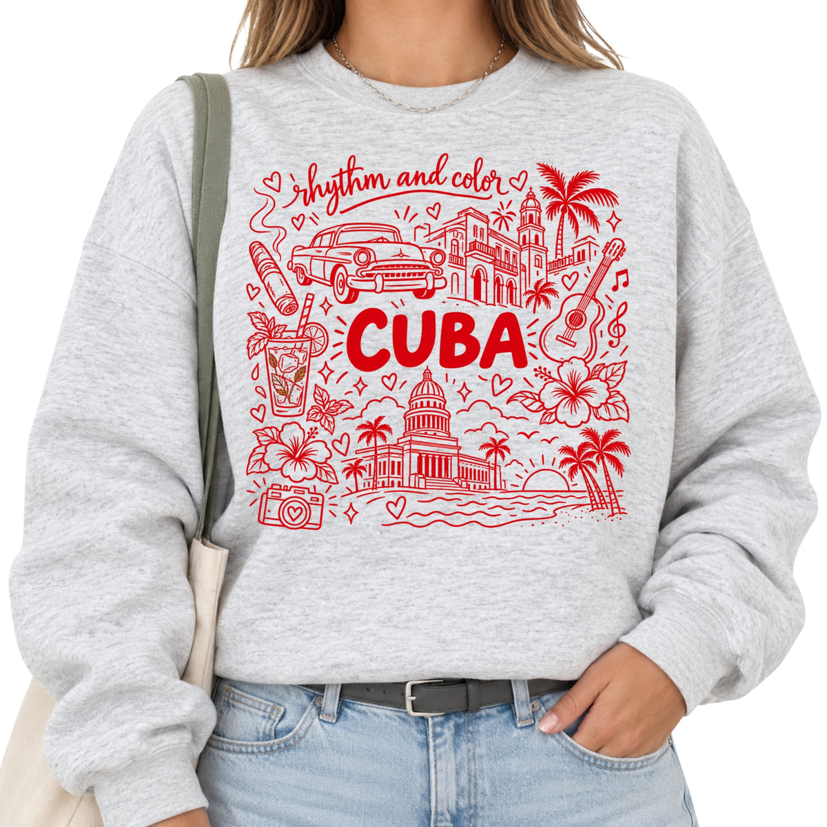 Cuba Illustration T-Shirt
