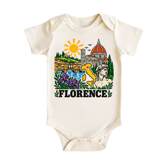 Florence Italy Baby Bodysuit