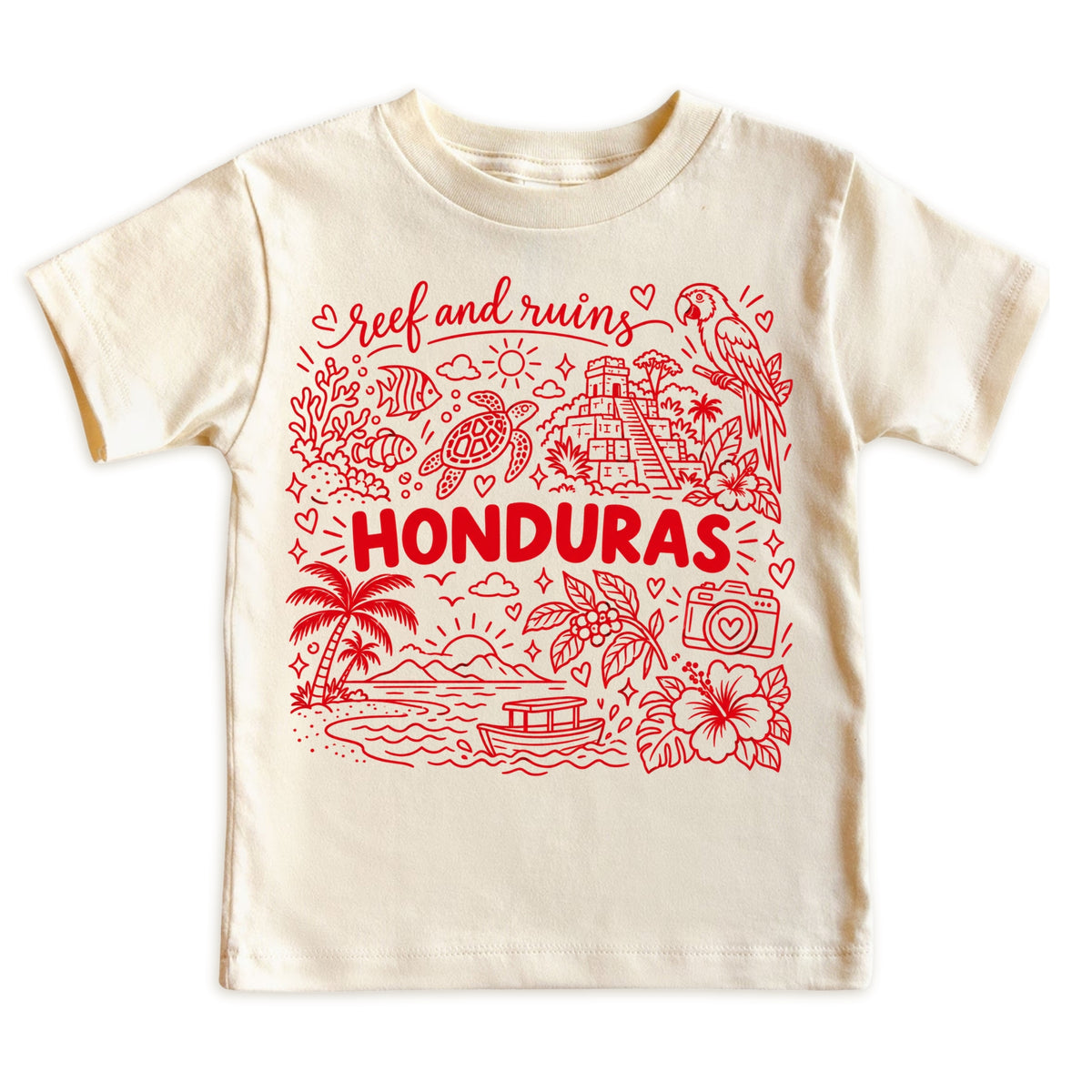 Honduras Illustration T-Shirt