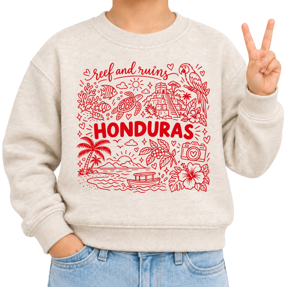 Honduras Illustration T-Shirt