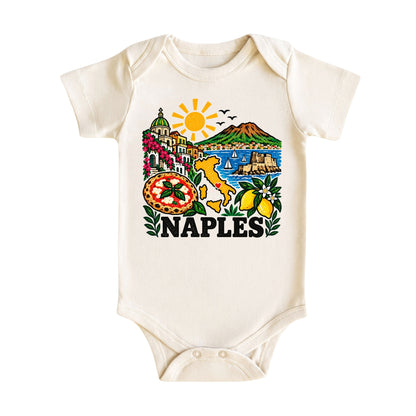 Naples Italy Baby Bodysuit