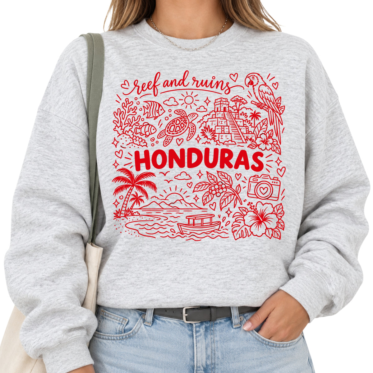 Honduras Illustration T-Shirt