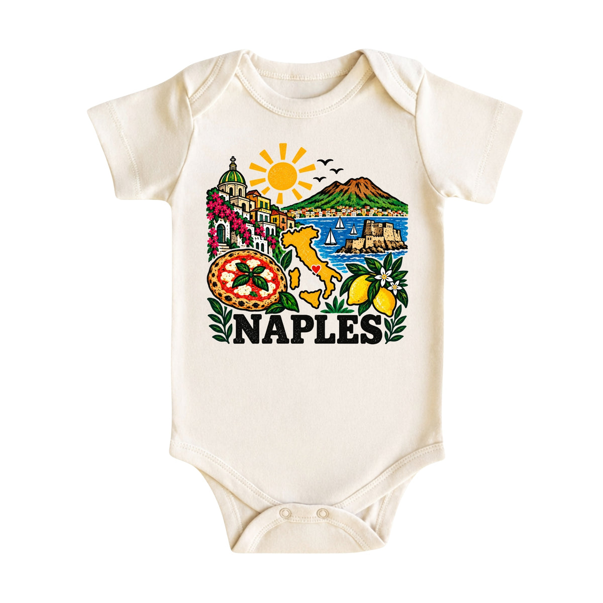 Naples Italy Kids T-Shirt