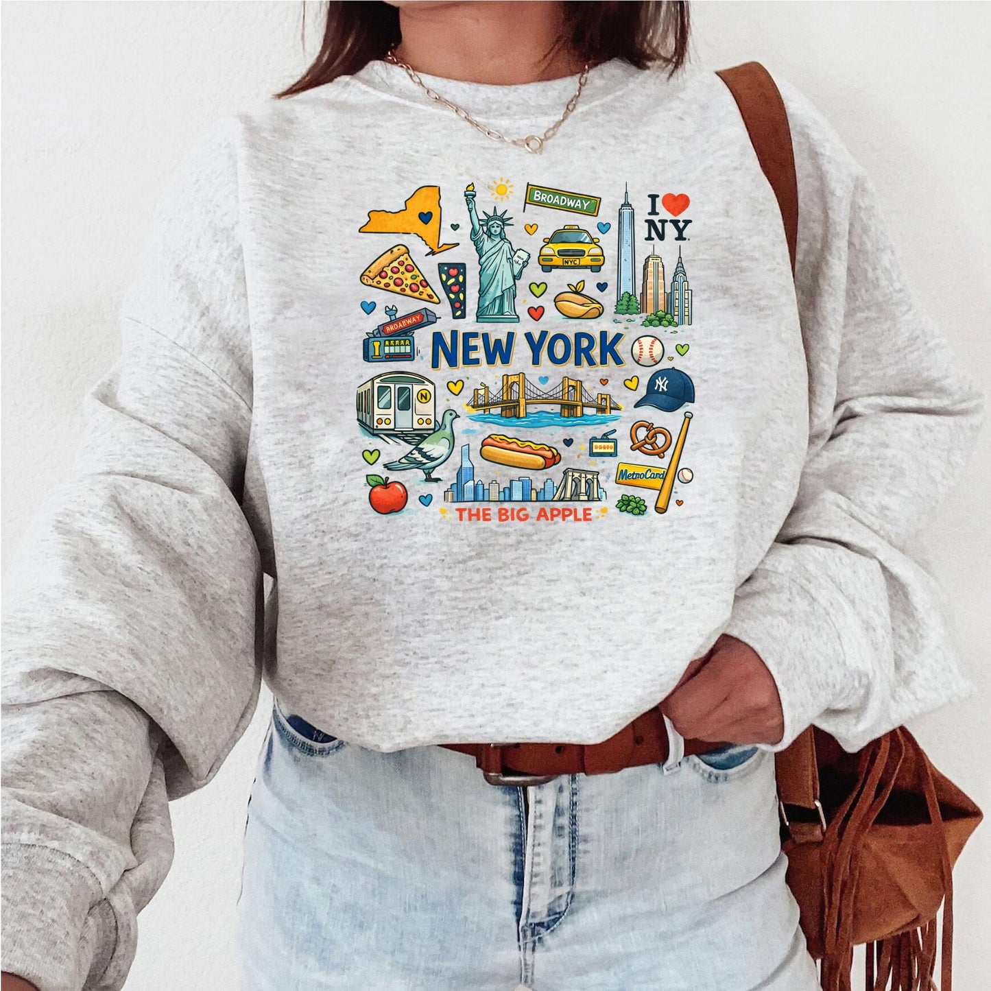 New York Kids Sweatshirt – Big Apple Icons