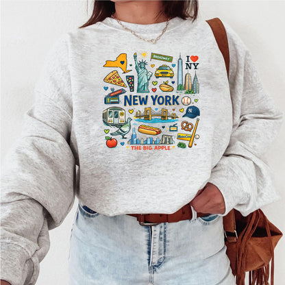New York Kids Sweatshirt – Big Apple Icons