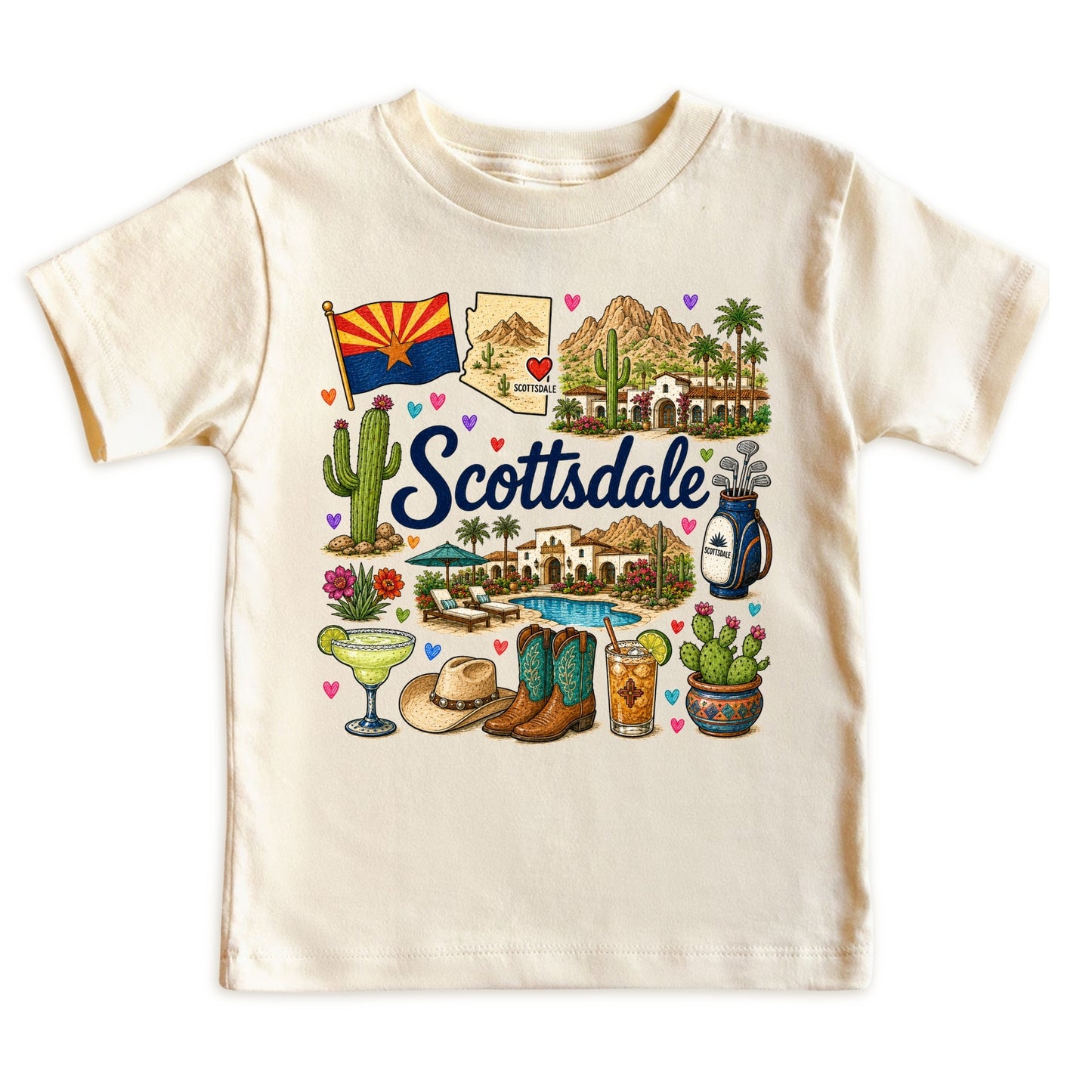 Scottsdale Arizona Kids T-Shirt
