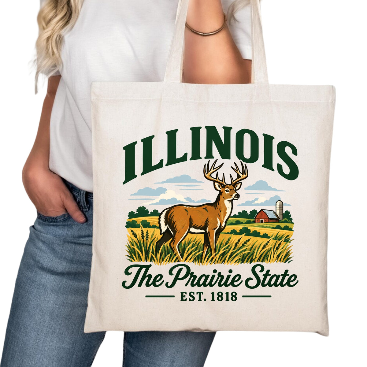 Illinois Tote Bag