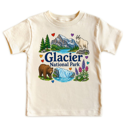 Glacier National Park Kids T-Shirt