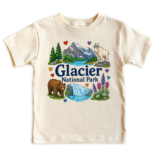 Glacier National Park Kids T-Shirt