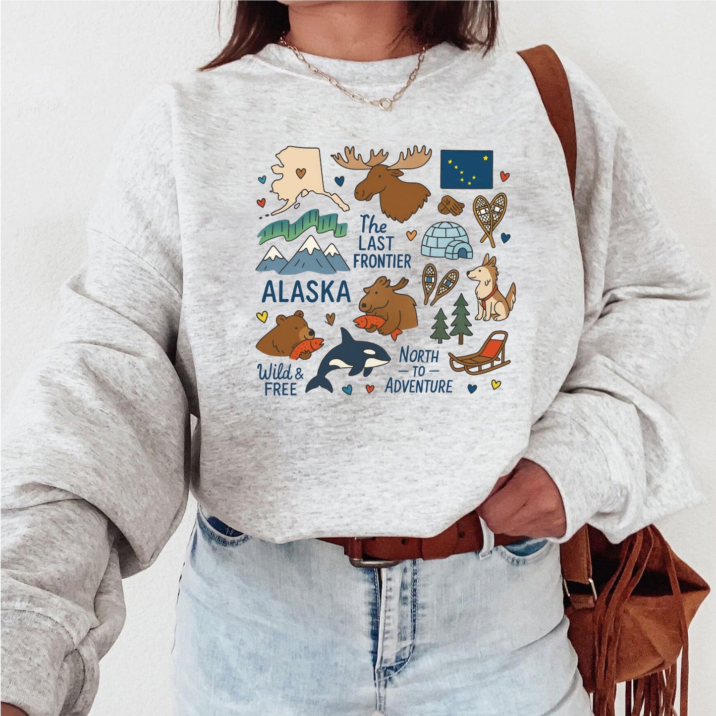 Alaska Kids Sweatshirt – Last Frontier Icons
