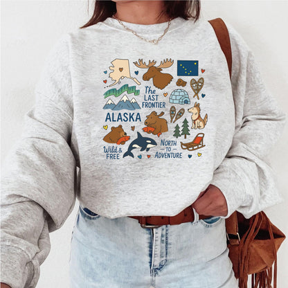 Alaska Kids Sweatshirt – Last Frontier Icons