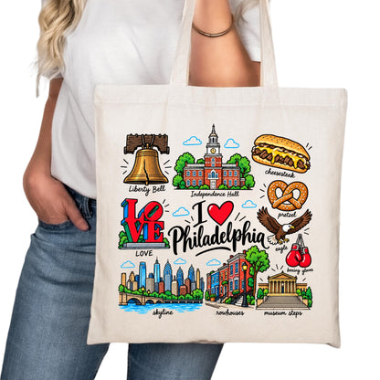 Philadelphia Tote Bag