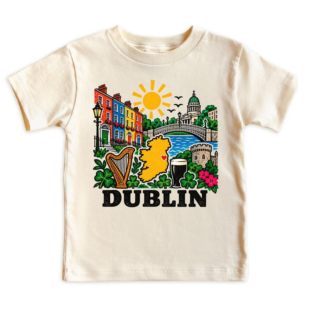 Dublin Ireland Baby Bodysuit